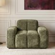 Paris Armchair - Olive Fabric