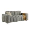 Paris Sofa - Grey Fabric - 3+2 Seater