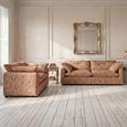 Quetta Sofa - Beige Fabric - 3+2 Seater