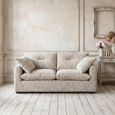 Quetta Sofa - Grey Fabric - 2 Seater