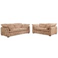 Quetta Sofa - Beige Fabric - 3+2 Seater