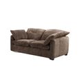 Quetta Sofa - Brown Fabric - 2 Seater