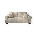 San Marino Sofa - Beige Fabric - 2 Seater