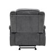 Clayton Recliner Sofa Suite - 3+1+1 Seater - Grey - Fabric