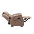 Clayton Recliner Sofa Suite - 3+1+1 Seater - Light Brown - Fabric