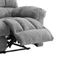 Cloud Manual Recliner Sofa - 2 Seater - Grey - Fabric