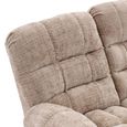 Cloud Manual Recliner Sofa - 3 Seater - Beige - Fabric