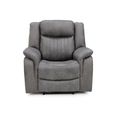 Darlington Recliner Armchair - Slate Grey - Fabric