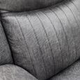 Darlington Recliner Sofa - 2 Seater - Slate Grey - Fabric