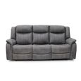 Darlington Recliner Sofa Suite - 3+1+1 Seater - Slate Grey - Fabric