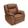 Darlington Recliner Sofa Suite - 3+1+1 Seater - Warm Tan - Fabric