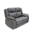 Darlington Recliner Sofa Suite - 3+2 Seater - Slate Grey - Fabric