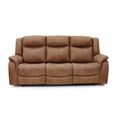 Darlington Recliner Sofa Suite - 3+2 Seater - Warm Tan - Fabric