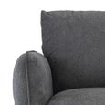 Georgia Armchair - Dark Grey - Fabric