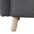 Georgia Armchair - Dark Grey - Fabric
