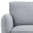 Georgia Armchair - Light Grey - Fabric