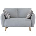 Georgia Sofa Suite - 3+2 Seater - Light Grey - Fabric