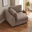 Haven Corner Chair - Hazelnut - Fabric