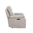 Knightsbridge Electric Recliner Armchair - Fossil - Fabric