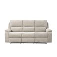 Knightsbridge Electric Recliner Sofa Suite - 3+1+1 Seater - Fossil - Fabric