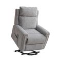 Mayfair Electric Lift & Tilt Armchair - Dual Motor - Ash Grey - Fabric
