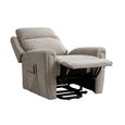 Mayfair Electric Lift & Tilt Armchair - Dual Motor - Beige - Fabric