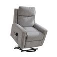 Mayfair Electric Lift & Tilt Armchair - Quad Motor - Ash Grey - Fabric