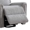 Mayfair Electric Lift & Tilt Armchair - Quad Motor - Ash Grey - Fabric