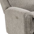 Mayfair Electric Recliner Armchair - Ash Grey - Fabric