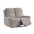 Mayfair Electric Recliner Sofa - 2 Seater - Ash Grey - Fabric