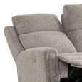 Mayfair Electric Recliner Sofa - 2 Seater - Ash Grey - Fabric