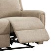 Mayfair Electric Recliner Sofa - 2 Seater - Beige - Fabric