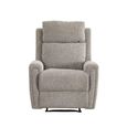 Mayfair Electric Recliner Sofa Suite - 3+1+1 Seater - Ash Grey - Fabric