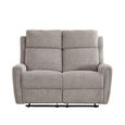 Mayfair Electric Recliner Sofa Suite - 3+2 Seater - Ash Grey - Fabric