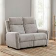 Mayfair Sofa - 2 Seater - Ash Grey - Fabric