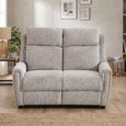 Mayfair Sofa - 2 Seater - Ash Grey - Fabric
