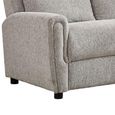Mayfair Sofa - 2 Seater - Ash Grey - Fabric