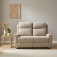 Mayfair Sofa - 2 Seater - Beige - Fabric