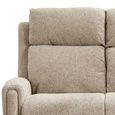 Mayfair Sofa - 2 Seater - Beige - Fabric