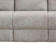 Mayfair Sofa - 3 Seater - Ash Grey - Fabric