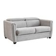 Mayfair Sofa Bed - 2 Seater - Ash Grey - Fabric