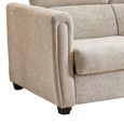 Mayfair Sofa Bed - 2 Seater - Beige - Fabric