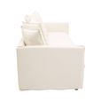 Antibes Sofa - 3 Seater - Cream Fabric