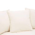 Antibes Sofa - 3 Seater - Cream Fabric