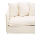 Antibes Sofa - 3 Seater - Cream Fabric