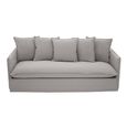 Antibes Sofa - 3 Seater - Grey Fabric