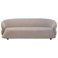 Daphne Sofa - 3 Seater - Taupe Chenille Fabric