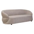 Daphne Sofa - 3 Seater - Taupe Chenille Fabric