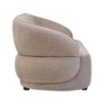 Daphne Sofa - 3 Seater - Taupe Chenille Fabric