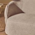 Daphne Sofa - 3 Seater - Taupe Chenille Fabric
